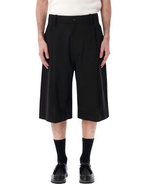 Studio Nicholson Pleated Short - Black
