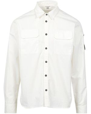 C.P. Company Shirts - White