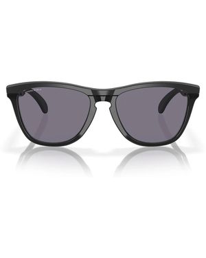Oakley Sonnenbrille Oo9284 928411 Frogskins Range Schwarz/Prizm Unisex - Grau