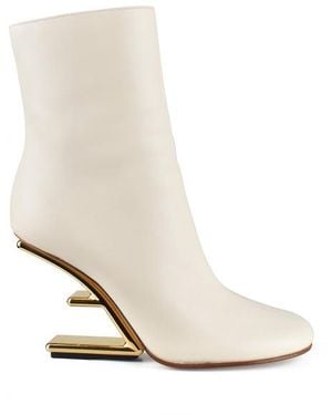 Fendi First Boots - White