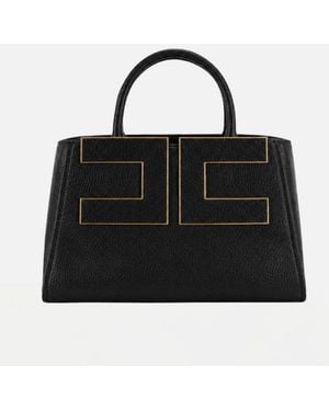 Elisabetta Franchi Tote Bag - Black