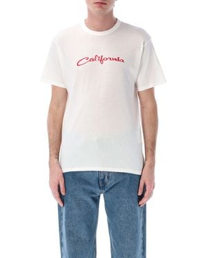 ERL T -Shirts und Polos weiß - Blau