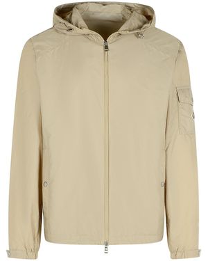 Moncler 'Ettache' beige Polyamidjacke - Natur