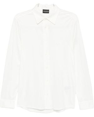 Emporio Armani Cotton Blend Shirt - White