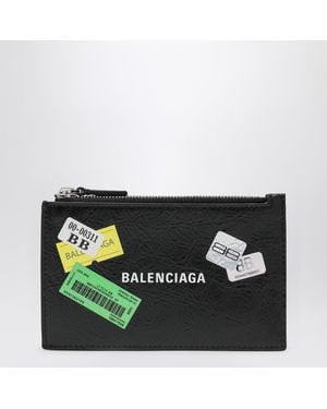 Balenciaga Cash Card Holder - Black