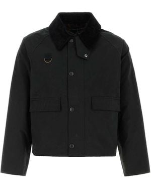 Barbour Cotton Blend Jacket - Black