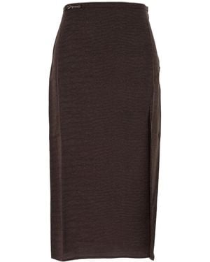 Jacquemus La Jupe Notte - Brown