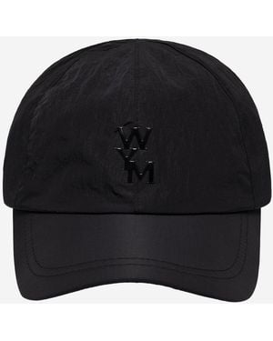 WOOYOUNGMI Nylon-Baseballkappe - Schwarz