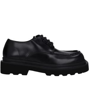 Dolce & Gabbana Dolce&Gabbana Derby Shoes Leather - Black