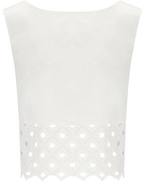 Max Mara Beachwear Maggio Top - White