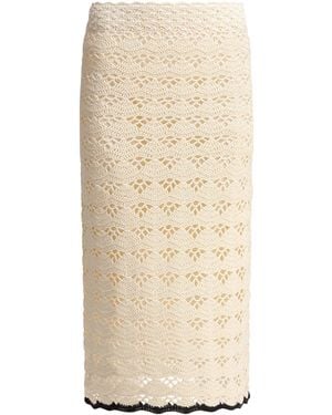 Zimmermann Rhiannon Midi Skirt - Natural