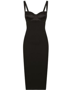 Dolce & Gabbana Abito Longuette - Nero