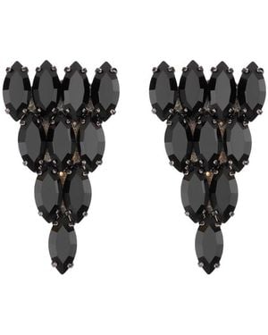 Gucci Geometric Shape Earrings - Black