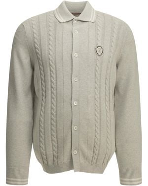Brunello Cucinelli Cotton Cardigan - Grey