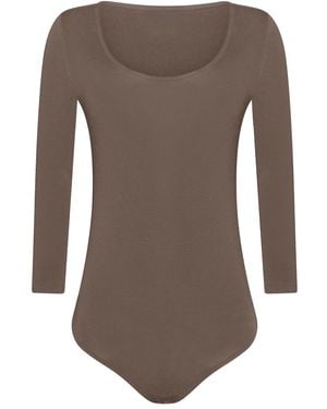 Wolford Tokio Bodysuit - Brown