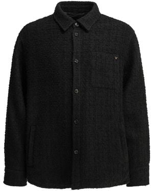 Valentino Vgold Overshirt Jacket - Black
