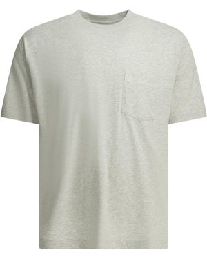 Beams Plus T-shirt Met Ronde Hals "grandelle". - Wit