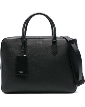 Tom Ford Ledertasche - Schwarz