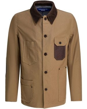 Junya Watanabe Lightweight Cotton Jacket Jackets And Coats - Brown