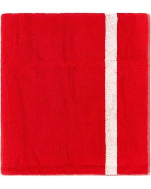 KENZO Terry Fabric Beach Towel - Red
