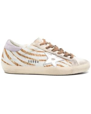 Golden Goose Superstar Sneakers - Natural