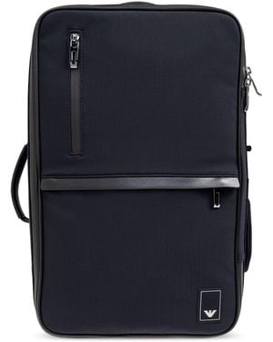 EA7 Nylon -Rucksack - Blau