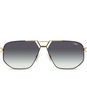 Cazal Sonnenbrille 9114 001 Gold Schwarz/Rauchgrau Unisex