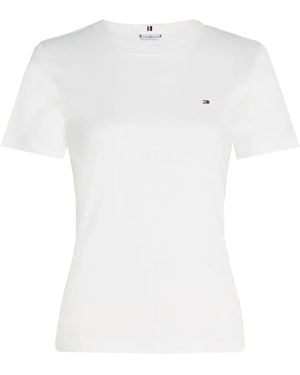 Tommy Hilfiger Slim-Fit T-Shirt - White