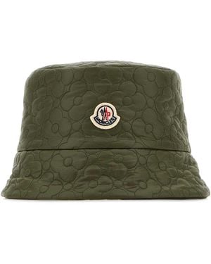 Moncler Nylon Reversible Bucket Hat - Green