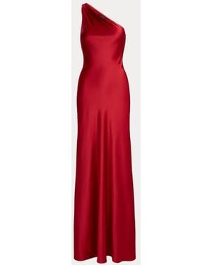 Ralph Lauren Woven Fit &Amp; Ausgestellte Kleider - Rot