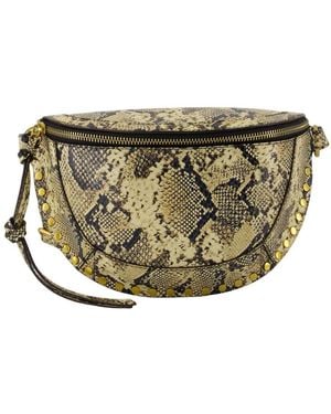 Isabel Marant Tassen ,Leer Leren Heuptas - Groen