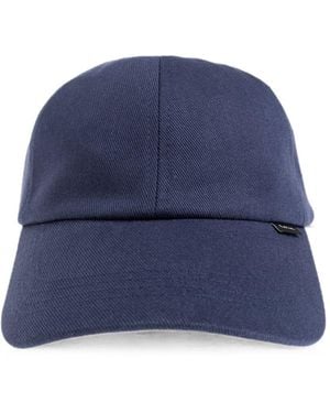 Paul Smith Signature Stripe Baseball Cap - Blue