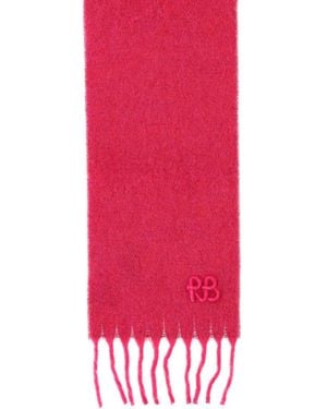 Ruslan Baginskiy Wool Scarf - Pink