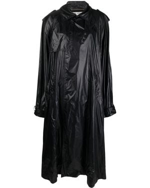 Saint Laurent Trenchcoat Im Oversized-Look - Schwarz