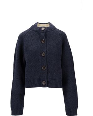 B.B. Wallace Vest Met Ronde Hals - Blauw