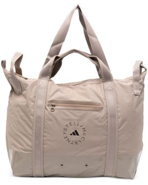 adidas By Stella McCartney Logo Tote Bag - Natural