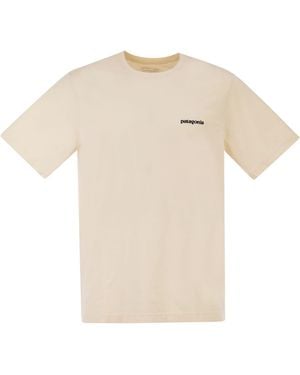 Patagonia Cotton T Shirt With Print - White