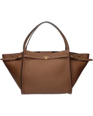 Tod's Dameshandtassen Bruin Leer