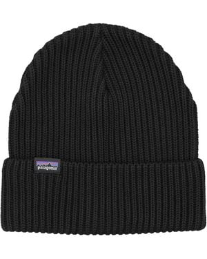 Patagonia Fisherman's Rolled Beanie - Black