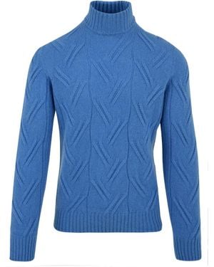 Drumohr Les pulls bleu clair