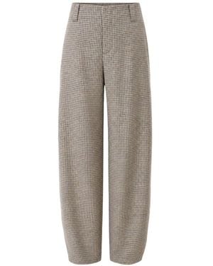 Closed Wool Blend Trousers - Grey