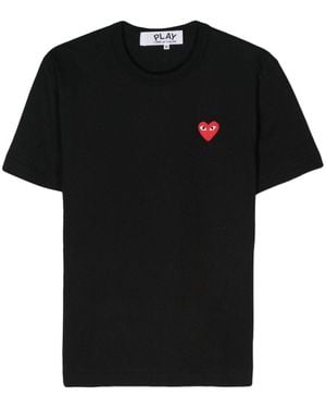 Comme des Garçons Cotton T Shirt - Black