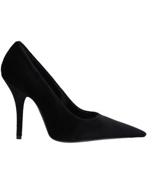 Balenciaga Décolleté Mes Vrouwen Velvet Zwart