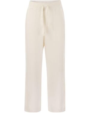 Majestic Viscose Trousers - White