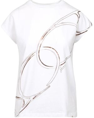 Herno T -Shirts und Polos White+Beige - Weiß