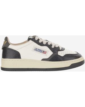 Autry Medalist Lage Leren Sneakers - Wit