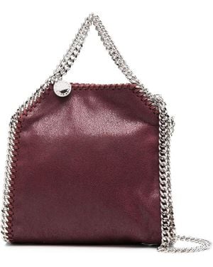 Stella McCartney Falabella Mini Crossbody Tasche - Lila