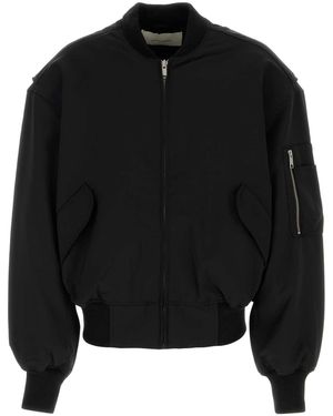 Entire studios Broad Bomber Wool Wool - Black