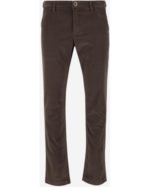 Jacob Cohen Stretch Cotton Mischosenhose - Grau