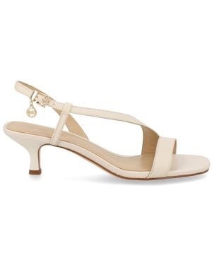MICHAEL Michael Kors Powder Cow Leather Sandal - Natural